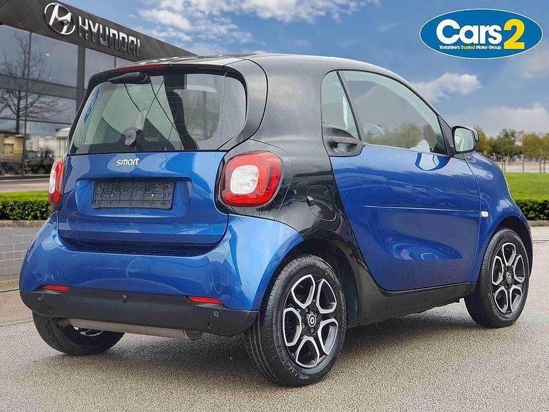 Used Smart ForTwo Coupé Premium 69 HP (50 kW) 2016 Blue Coupe