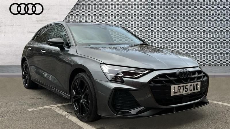 Grey Used 2025 Audi A3 e-tron Black Edition Hatchback | £31,870 (Fair price) - Image 1/4