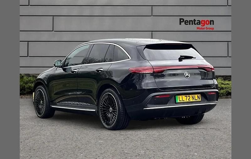 Used Mercedes EQC400 AMG Line Premium Plus 300 kW (408 HP) 2022 Black SUV