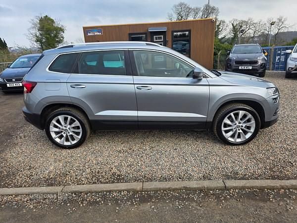 Used Skoda Karoq SE L 115 HP (84 kW) 2018 Grey SUV