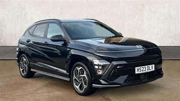 Black Used 2023 Hyundai Kona N Line SUV | £21,472 (Good price) - Image 1/4