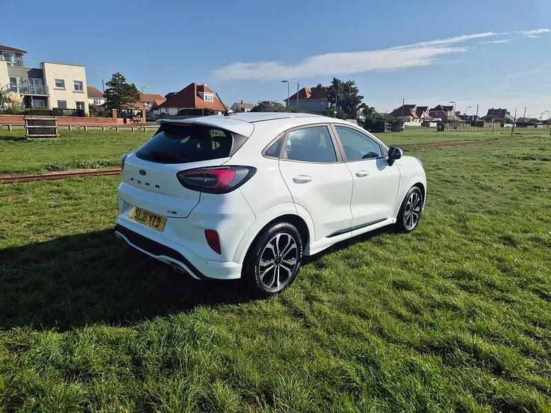 Used Ford Puma ST-Line 155 HP (114 kW) 2021 Frozen white SUV