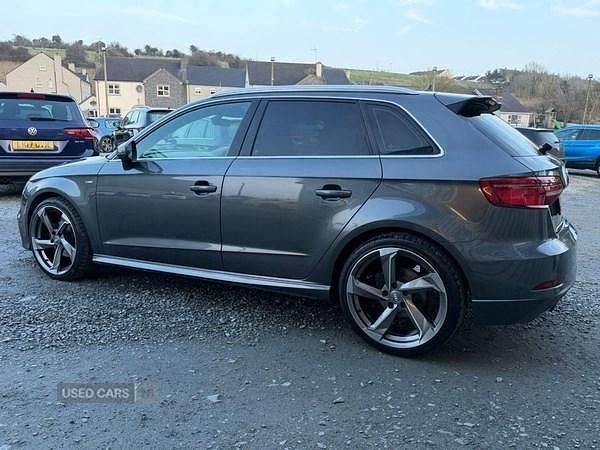 Used Audi A3 S-Line 116 HP (85 kW) 2018 Grey Sedan