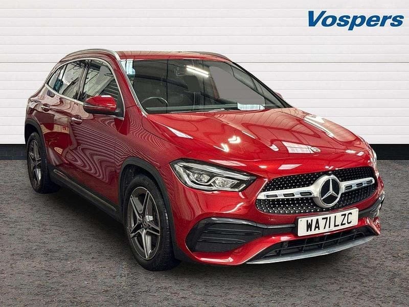Red Used 2021 Mercedes GLA200 AMG Line Premium SUV | £25,990 (Fair price) - Image 1/3
