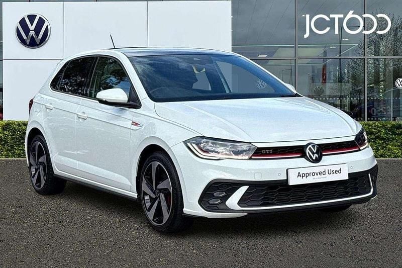 White Used 2023 VW Polo GTI Hatchback | £21,273 (A bit pricey) - Image 1/4