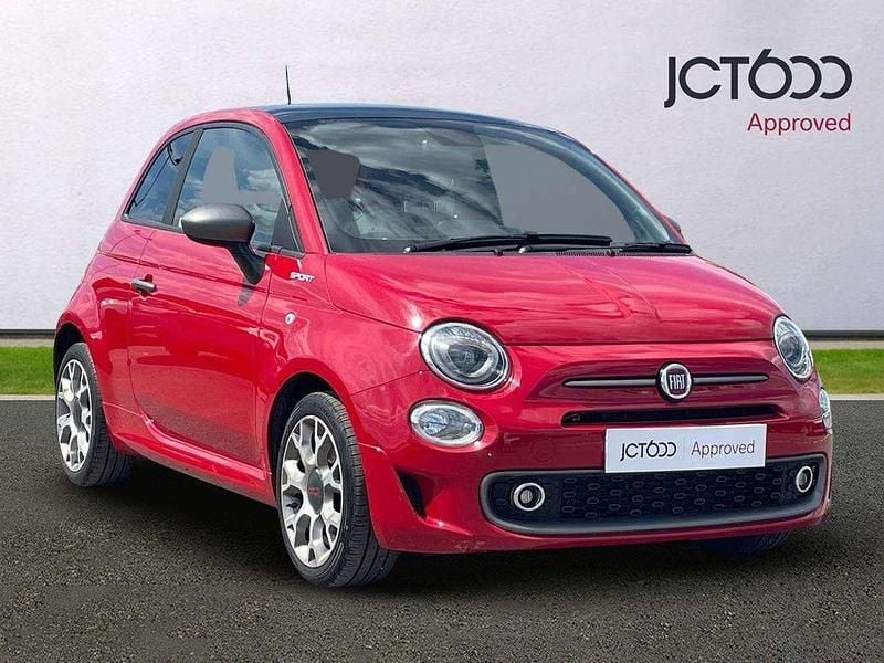 Red Used 2022 Fiat 500 Sport Hatchback | £10,000 (Fair price) - Image 1/4