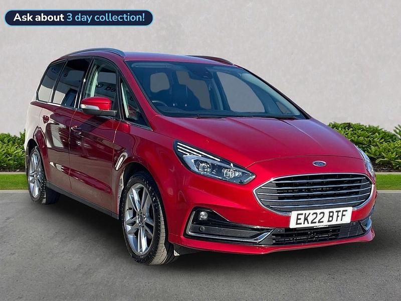 Used Ford Galaxy Titanium 190 HP (139 kW) 2022 Red MPV