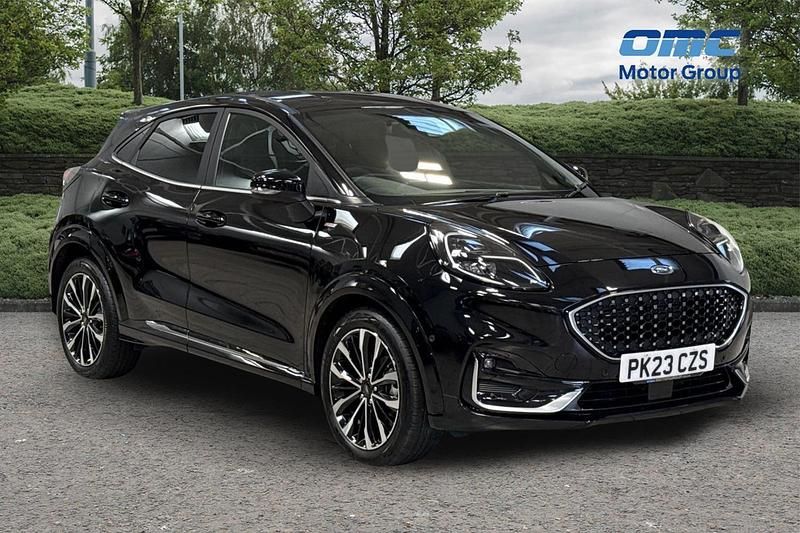 Black Used 2023 Ford Puma ST-Line Hatchback | £19,487 (Fair price) - Image 1/3