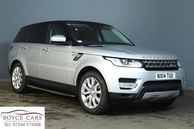 Silver Used 2014 Land Rover Range Rover Sport HSE SUV | £16,995 (Fair price) - Image 1/2