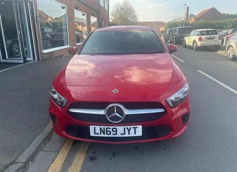 Used Mercedes A180 Premium 116 HP (85 kW) 2019 Red Sedan