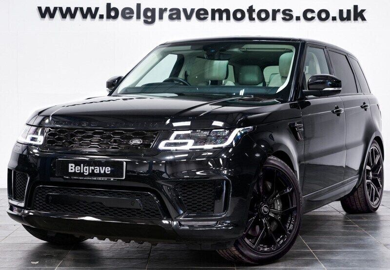 Black Used 2022 Land Rover Range Rover Sport HSE SUV | £38,480 (Good price) - Image 1/4