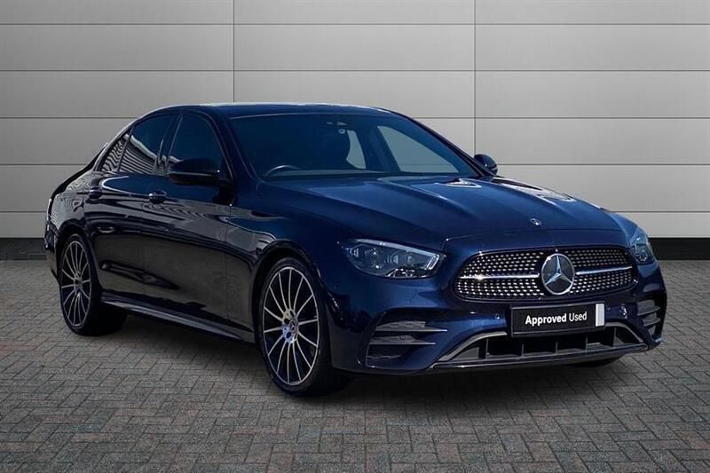 Blue Used 2021 Mercedes E220 AMG line Sedan | £33,890 - Image 1/4