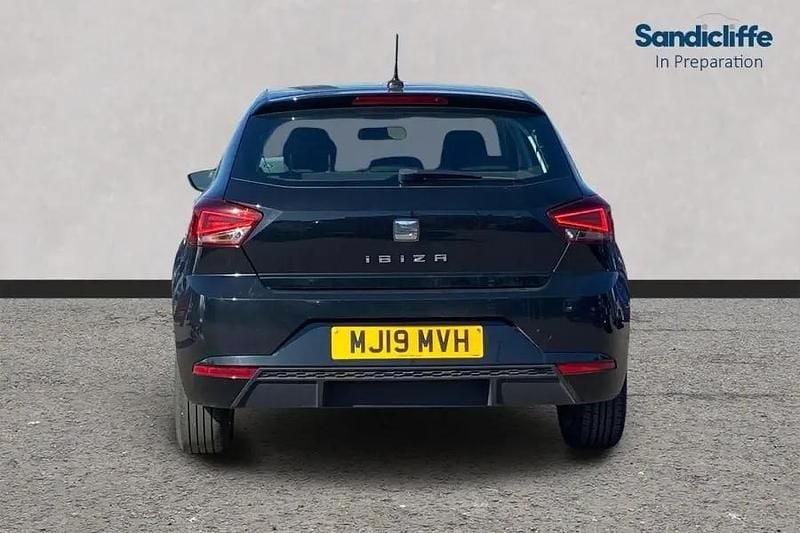 Used Seat Ibiza SE Technology 95 HP (69 kW) 2019 Black Hatchback