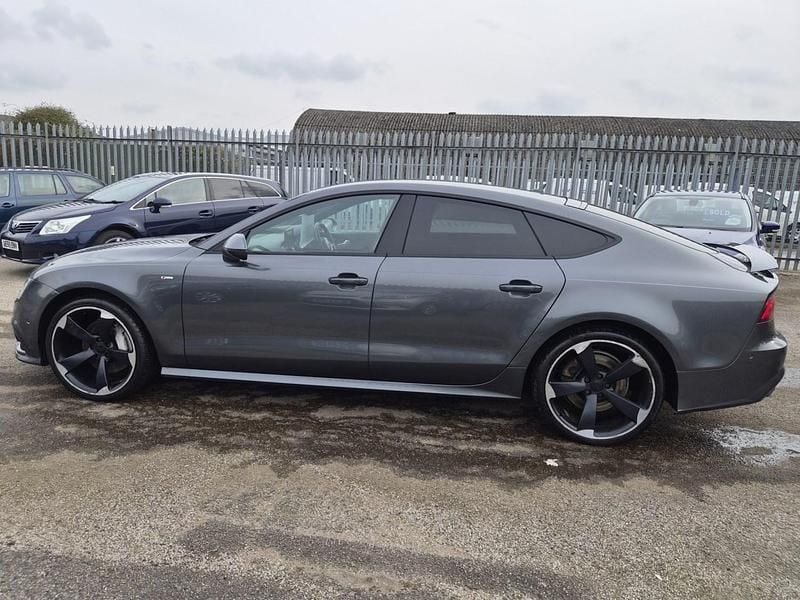 Used Audi A7 Black Edition 2014 Grey Hatchback