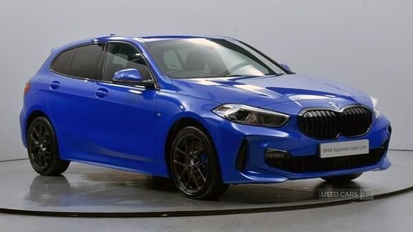 Used BMW 116 M Sport 136 HP (100 kW) 2023 Blue Hatchback