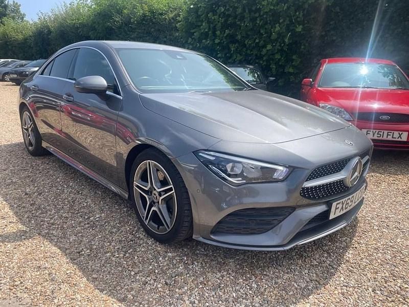 Grey Used 2019 Mercedes CLA200 AMG line Coupe | £19,999 (Good price) - Image 1/4