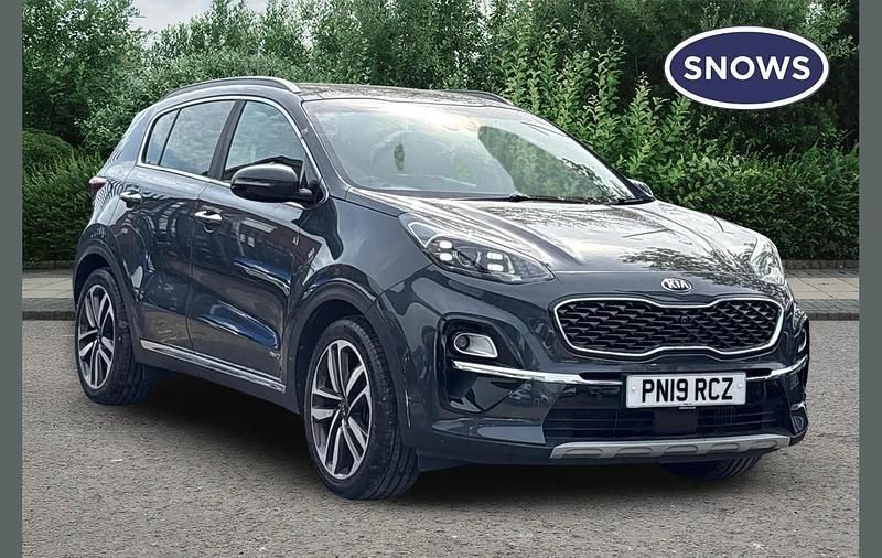 Used Kia Sportage 177 HP (130 kW) 2019 Grey SUV