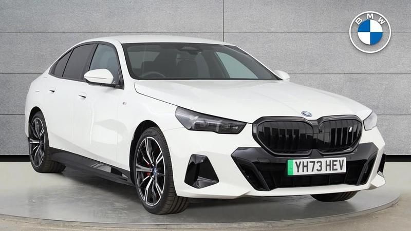 Used BMW i5 M Sport 246 kW (335 HP) 2023 White Sedan