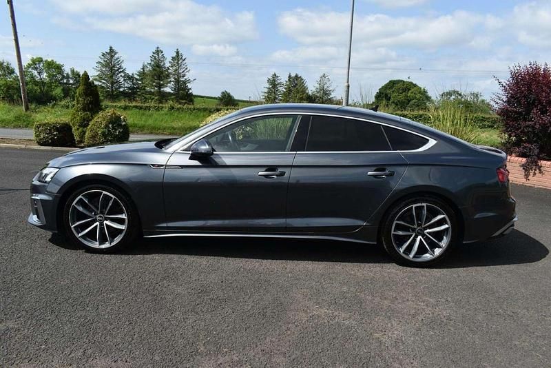 Grey Used 2021 Audi A5 Sportback S-Line Hatchback | £23,925 (Fair price) - Image 1/4