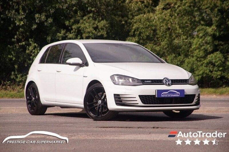 White Used 2014 VW Golf VII GTD Hatchback | £9,999 (A bit pricey) - Image 1/4