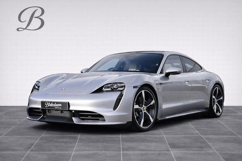 Silver Used 2020 Porsche Taycan Performance Package Sedan | £47,499 (Expensive) - Image 1/4