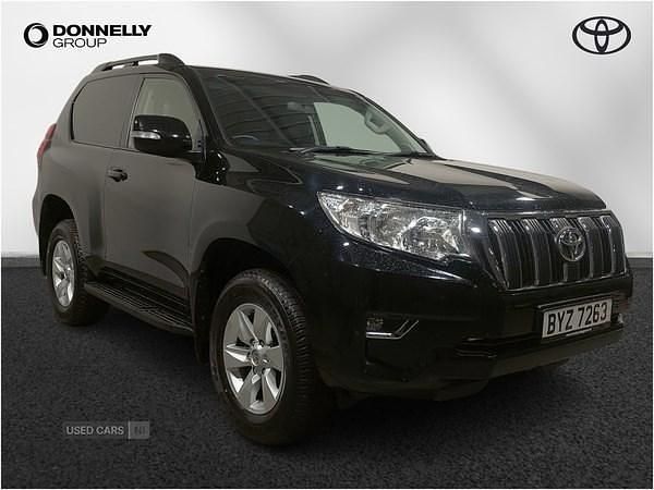 Black Used 2023 Toyota Land Cruiser Active SUV | £41,795 (Fair price) - Image 1/4
