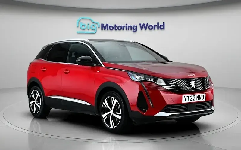 Used Peugeot 3008 GT 131 HP (96 kW) 2022 Red SUV