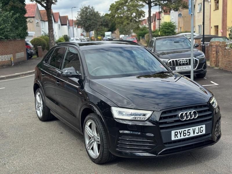 Black Used 2015 Audi Q3 S-line plus SUV | £14,850 (Fair price) - Image 1/3