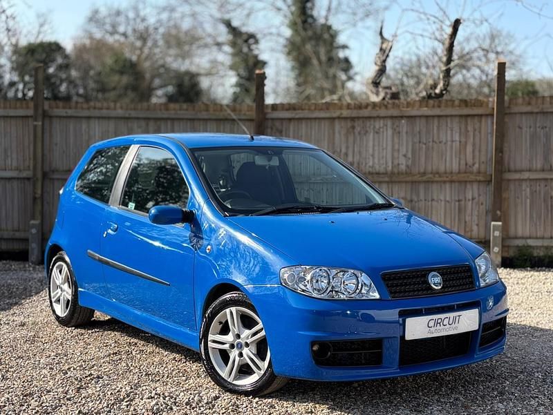 Used Fiat Punto Abarth 100 HP (73 kW) 2004 Blue Hatchback