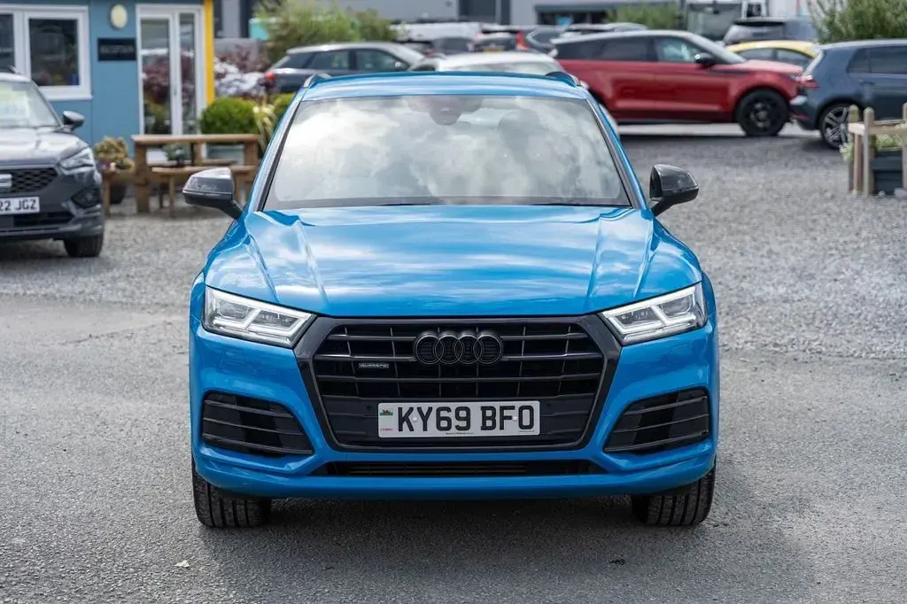 Used Audi Q5 Black Edition 2019 Blue SUV