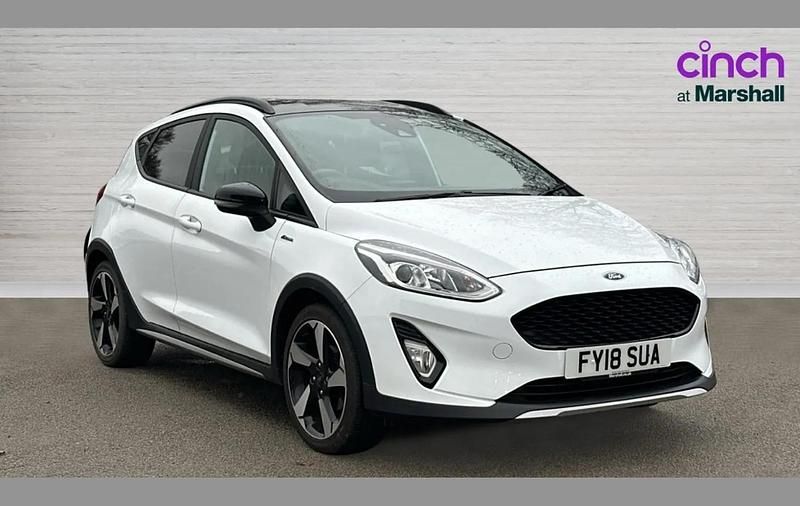 Used Ford Fiesta Active 125 HP (91 kW) 2018 White Hatchback