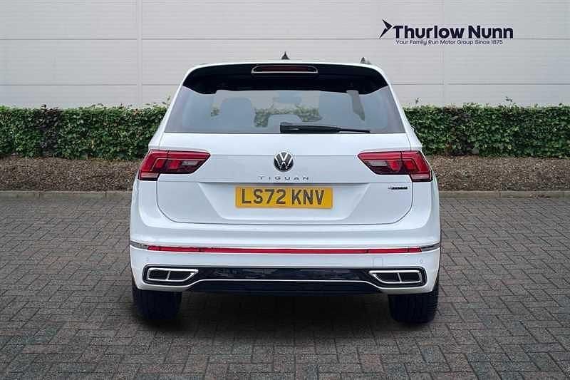 Used VW Tiguan R-line 190 HP (139 kW) 2022 White SUV