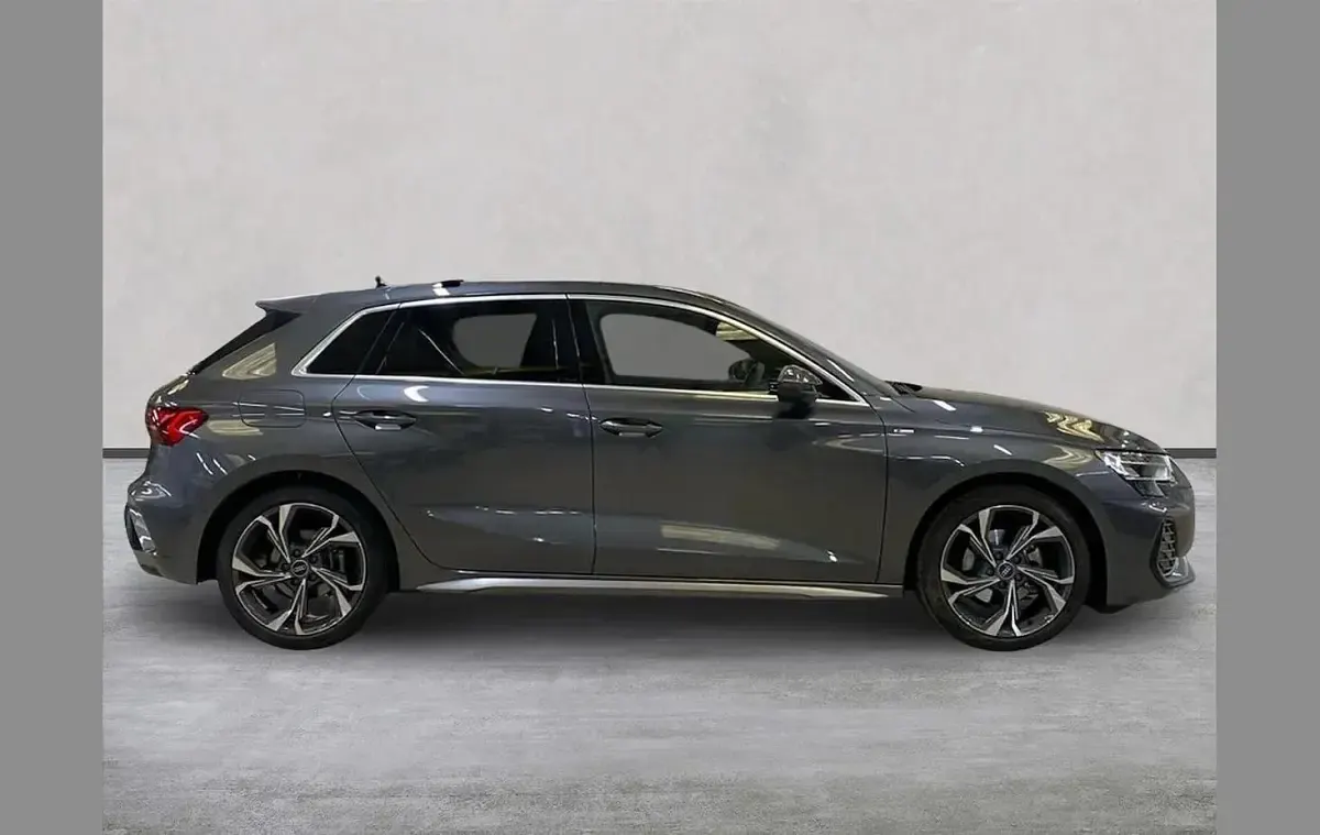 New Audi A3 S-Line 150 HP (110 kW) 2025 Grey Hatchback