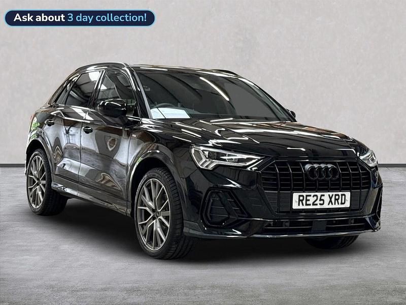Black Used 2025 Audi Q3 Black Edition SUV | £36,978 (Fair price) - Image 1/4