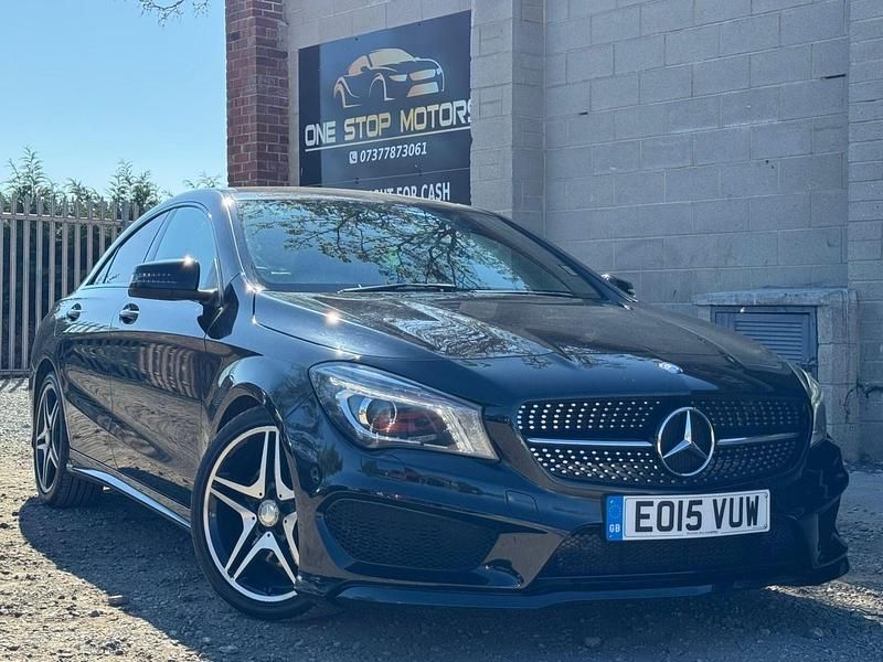Used Mercedes CLA220 AMG 2015 Black Sedan