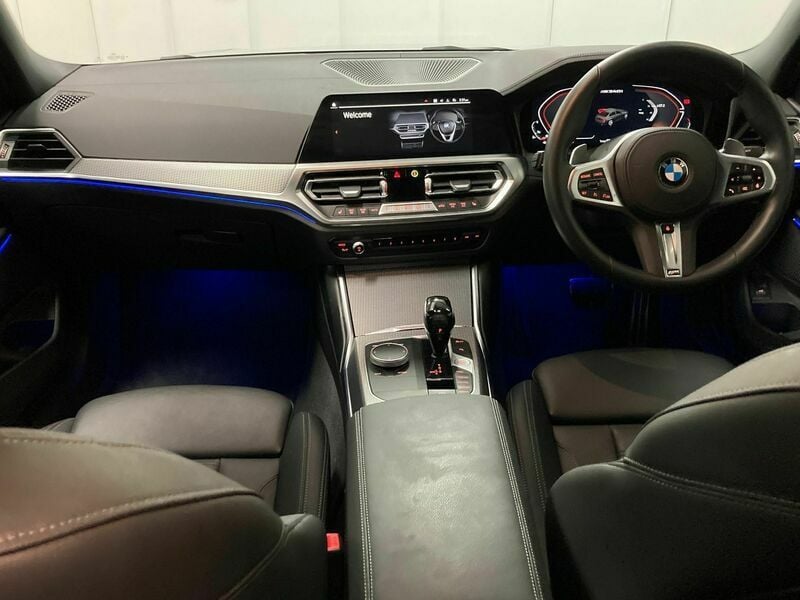 Begagnad BMW M340 Comfort Edition 369 HK (271 kW) 2021 Blå Sedan