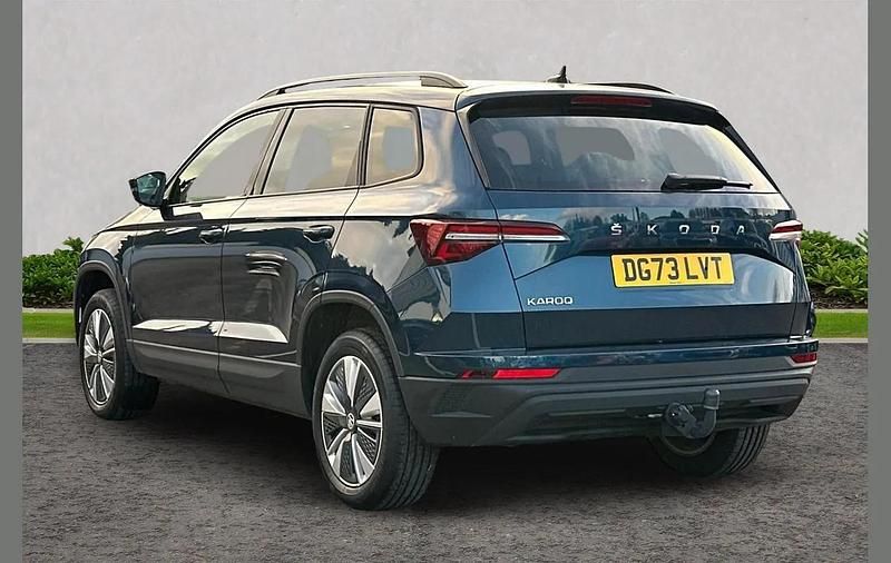Used Skoda Karoq SE Drive 148 HP (108 kW) 2023 Lava blue metallic SUV