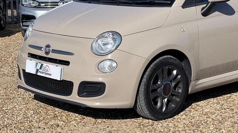 Used Fiat 500 S 69 HP (50 kW) 2015 Beige Hatchback