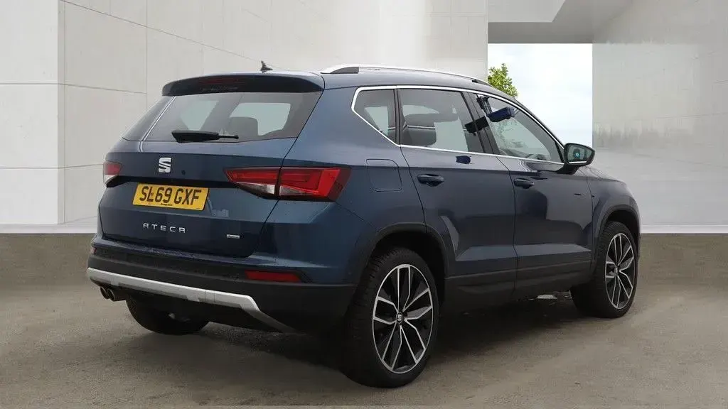 Used Seat Ateca 4Drive 150 HP (110 kW) 2019 Blue SUV