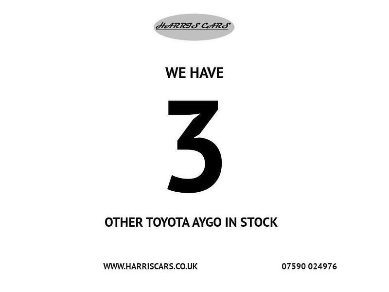 Black Used 2013 Toyota Aygo Hatchback | £4,485 (Fair price) - Image 1/1