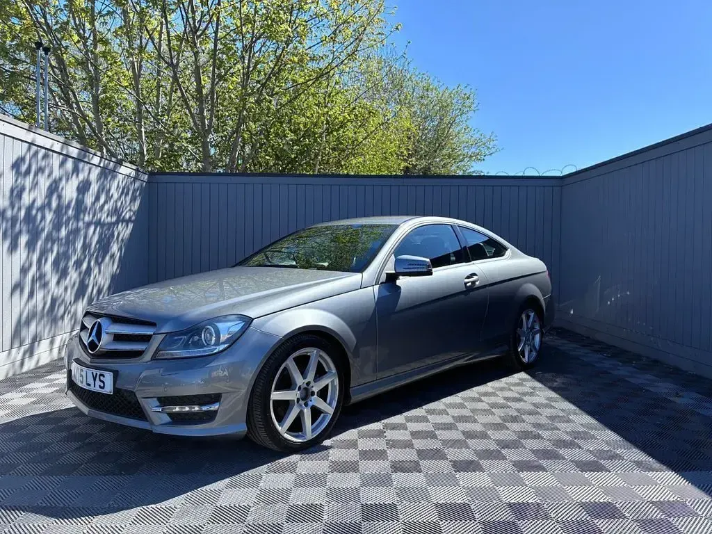 Used Mercedes C250 Sport Edition 2015 Silver Coupe