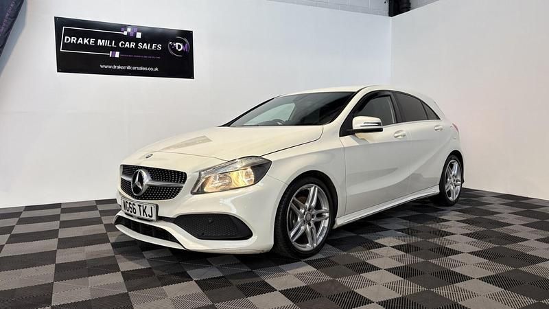 Used Mercedes A160 AMG line 2016 White Hatchback