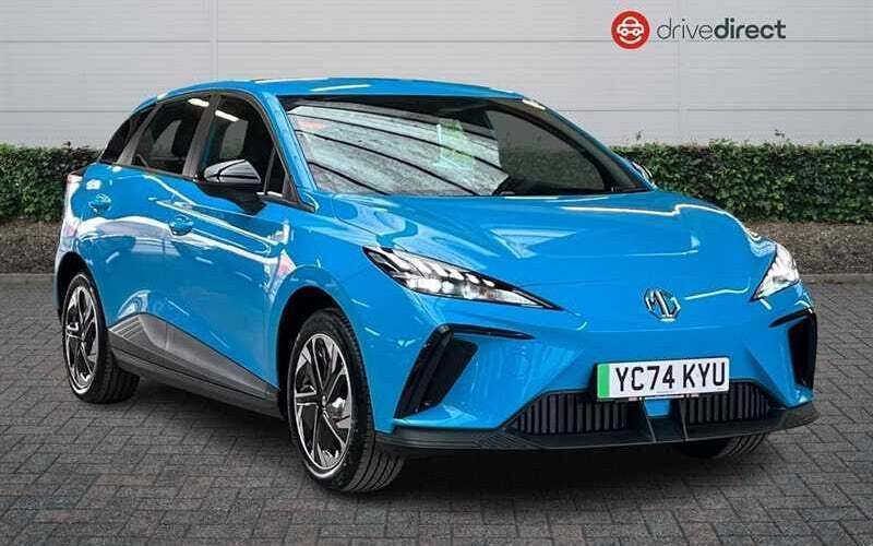Blue Used 2023 MG MG4 EV SE Hatchback | £17,850 (Fair price) - Image 1/4