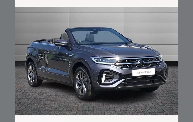 Grey New 2025 VW T-Roc Cabriolet R-line Cabriolet | £30,995 (Fair price) - Image 1/4