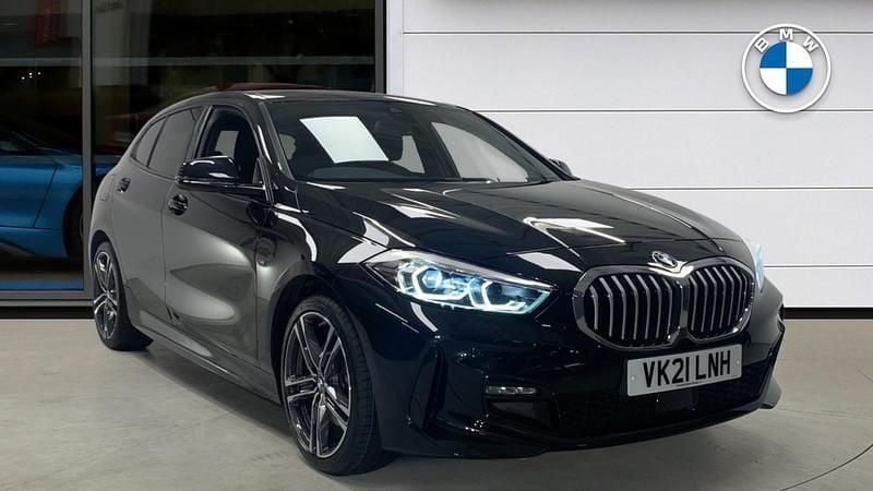 Black Used 2021 BMW 118 M Sport Hatchback | £17,800 (Fair price) - Image 1/4