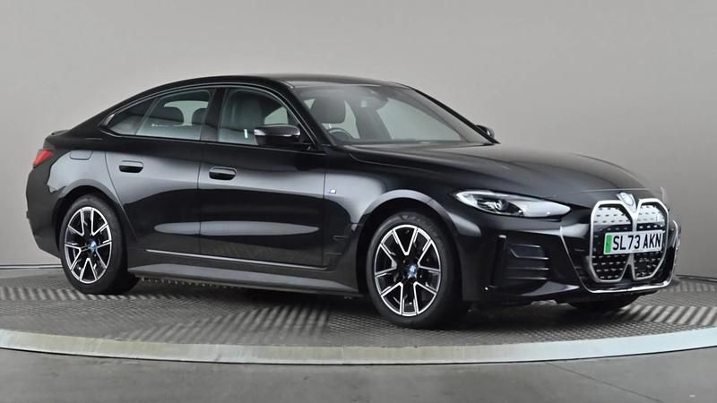 Black Used 2023 BMW i4 M Sport Sedan | £30,998 (Fair price) - Image 1/3