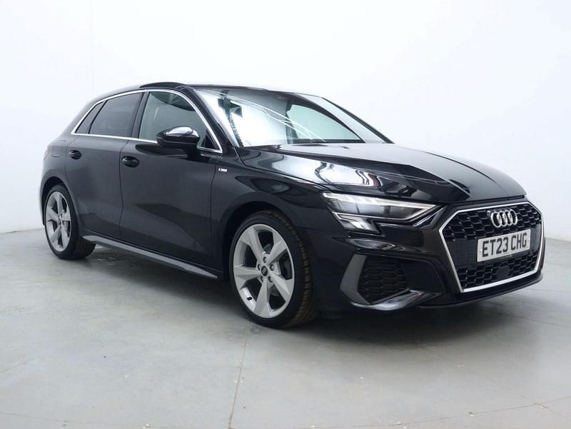 Used Audi A3 Sportback S-Line 2023 Black Hatchback
