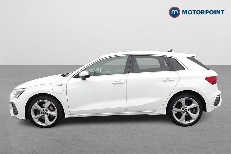 Used Audi A3 e-tron S-Line 2021 White Hatchback