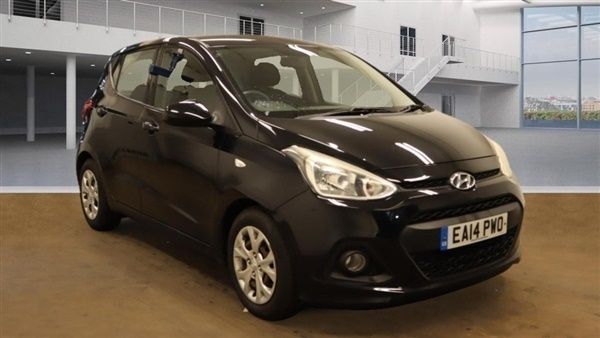 Black Used 2014 Hyundai i10 SE Hatchback | £5,495 (Fair price) - Image 1/1