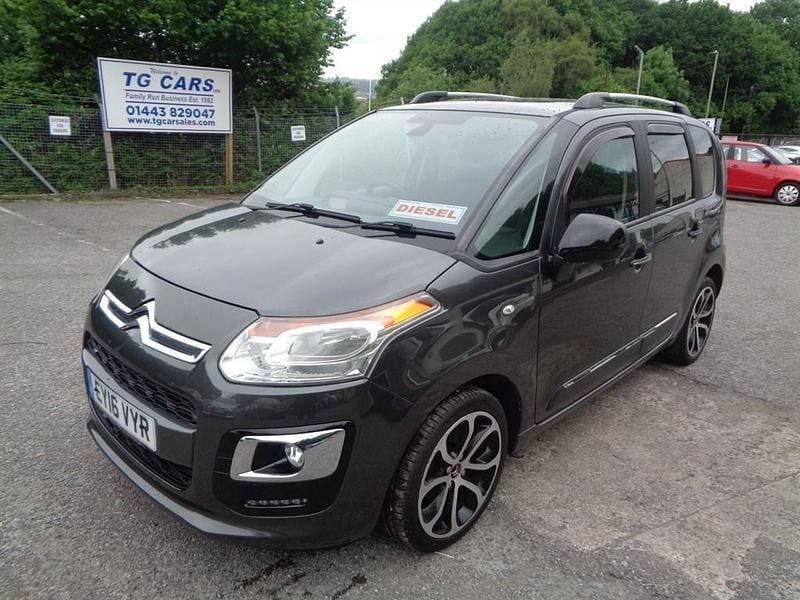 Used Citroën C3 Picasso Platinum 98 HP (72 kW) 2016 Grey MPV